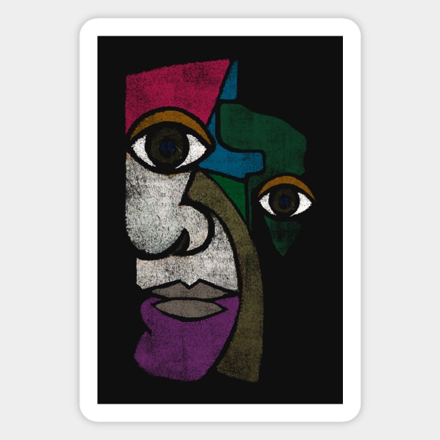 Picasso Magnet by bulografik